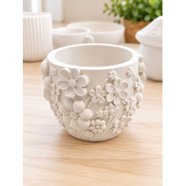 Peins ton pot florale